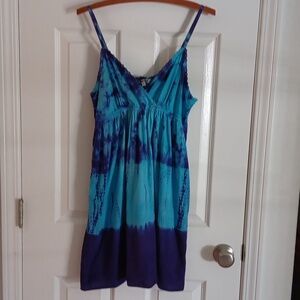 BOUTIQUE TIE DYE DRESS SIZE L